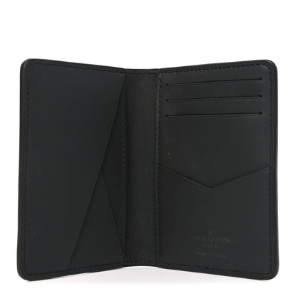Louis Vuitton Calfskin Monogram Spotlight Comet Pocket Organizer Black Borealis 5 of 7