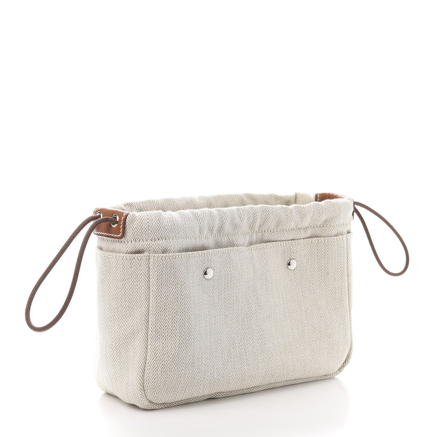 Canvas Barenia Fourbi 20 PM Pouch Naturel Fauve