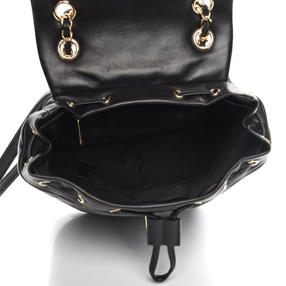 Chanel Lambskin Quilted Small Urban Spirit Backpack Black 5 of 7