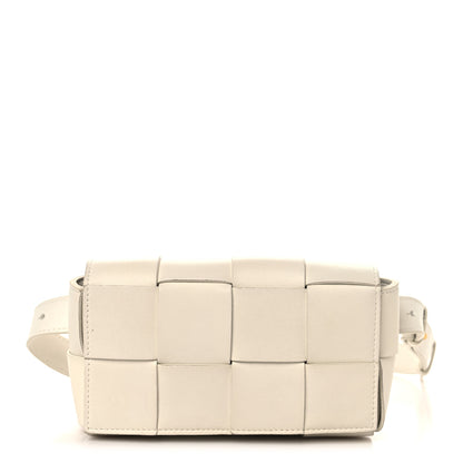 Bottega Veneta Nappa Maxi Intreccio The Belt Cassette Bag White 1 of 9
