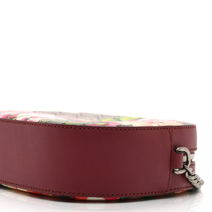 Gucci GG Supreme Monogram Blooms Mini Chain Shoulder Bag Beige Multicolor Dry Rose 9 of 10