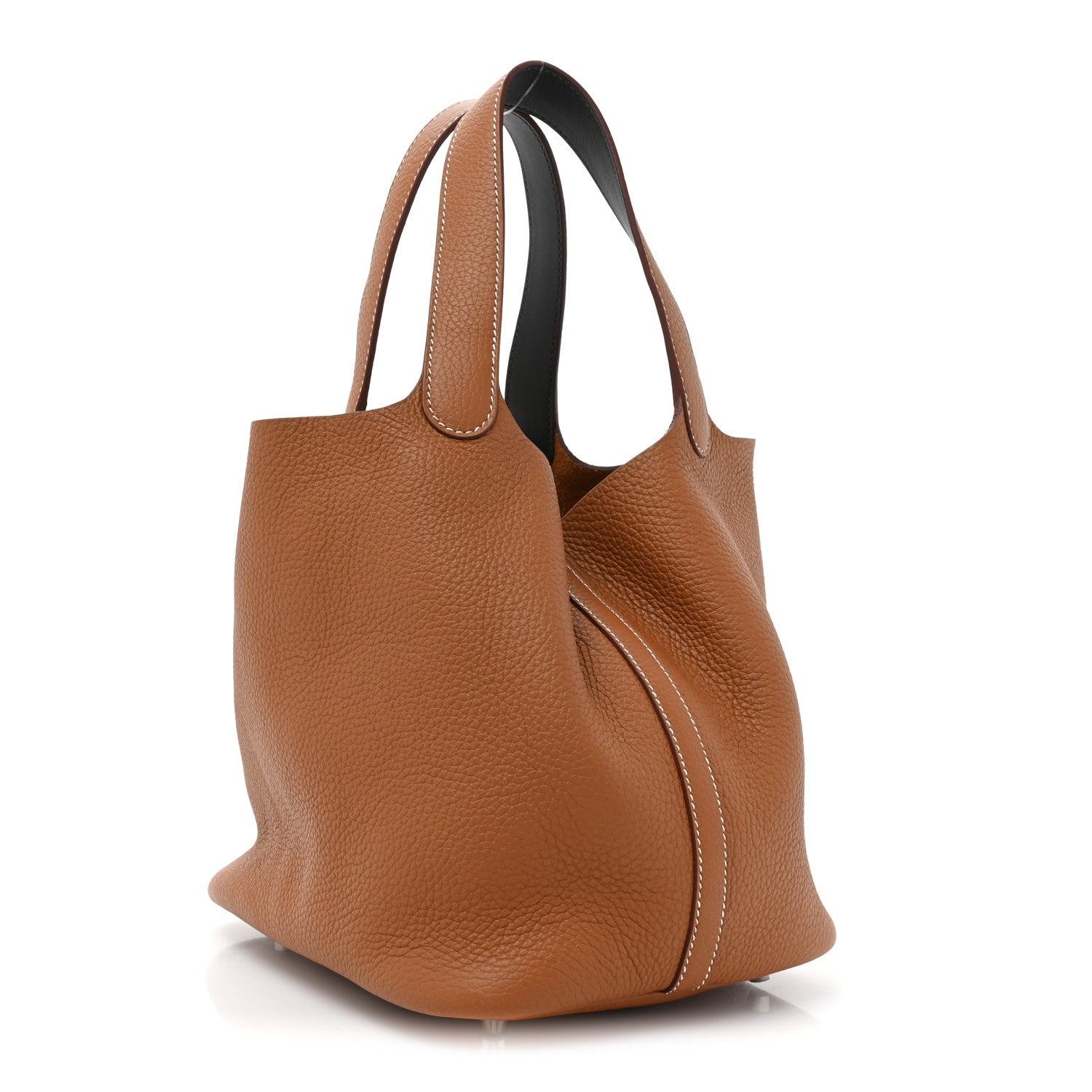 Hermes Taurillon Clemence Swift Eclat Picotin Lock 22 MM Gold Ebene 3 of 10