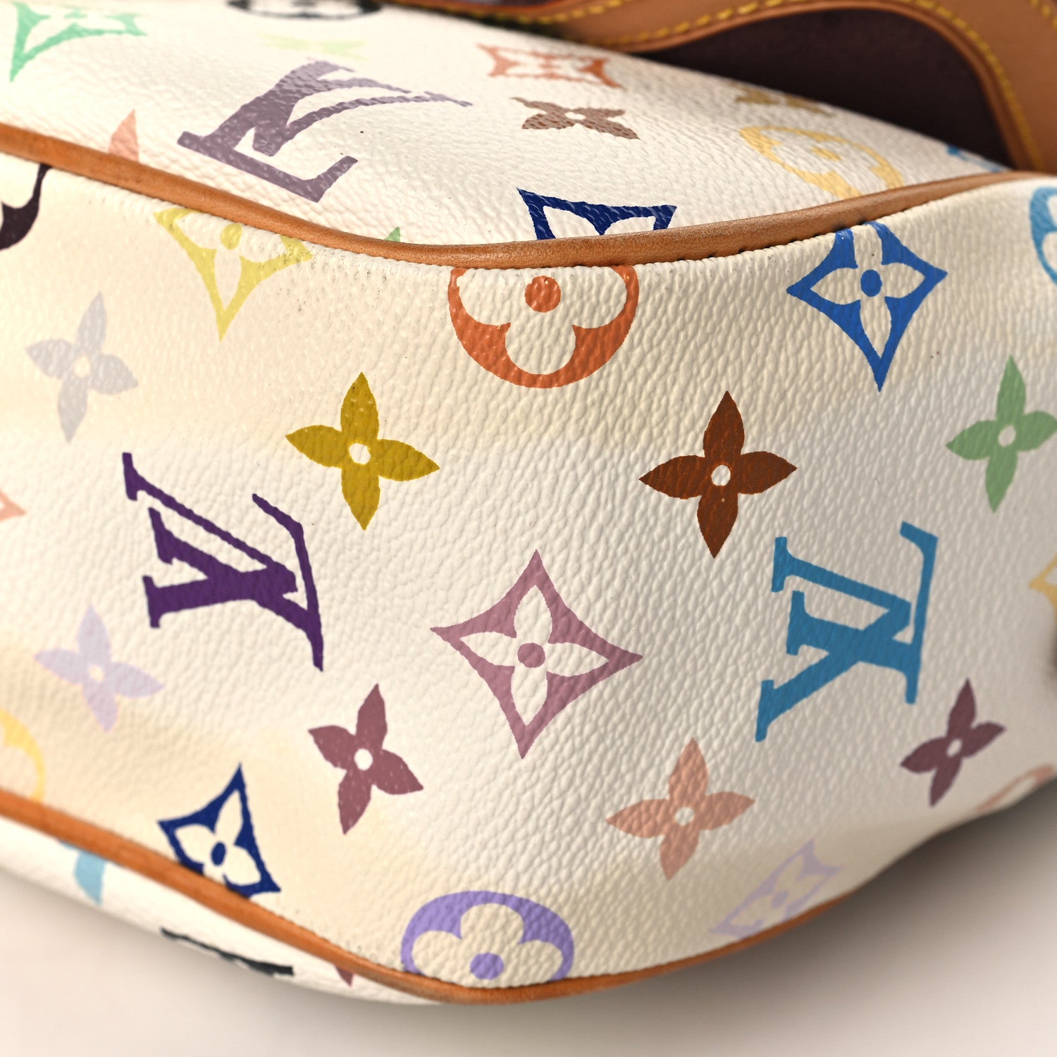 Louis Vuitton Monogram Multicolor Gracie MM White 7 of 7