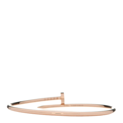 Cartier 18K Pink Gold Small Juste Un Clou Bracelet 18 2 of 4