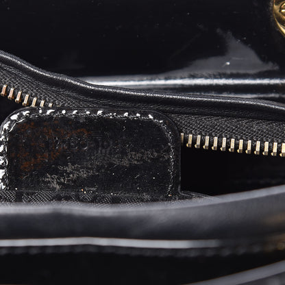 Christian Dior Patent Cannage Large Lady Dior Black 7 of 14