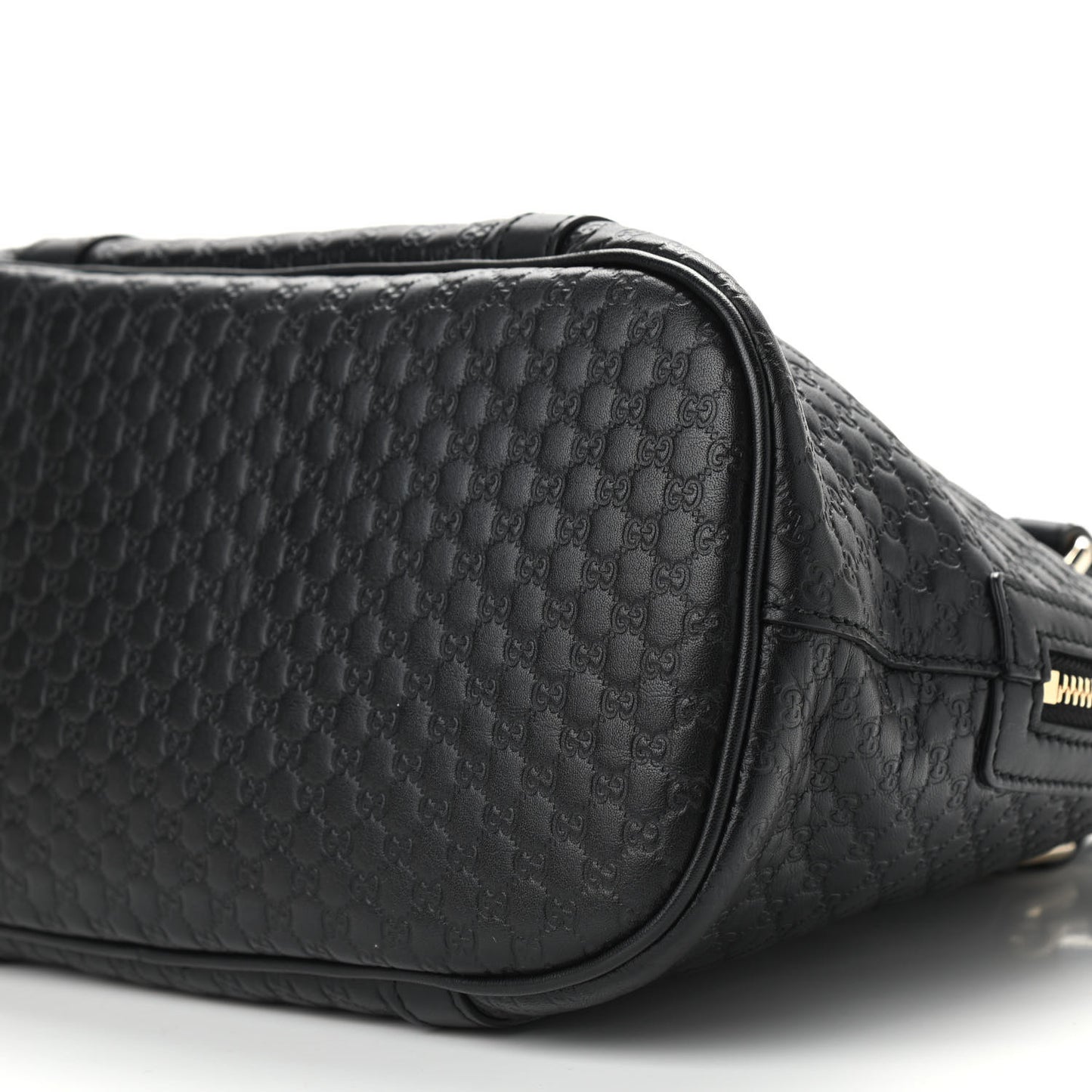 Microguccissima Medium Dome Bag Black