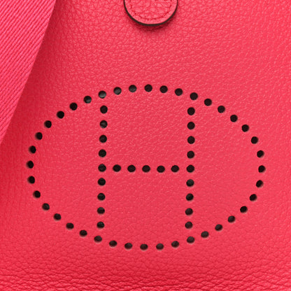 Hermes Taurillon Clemence Evelyne TPM Rose Extreme 7 of 10