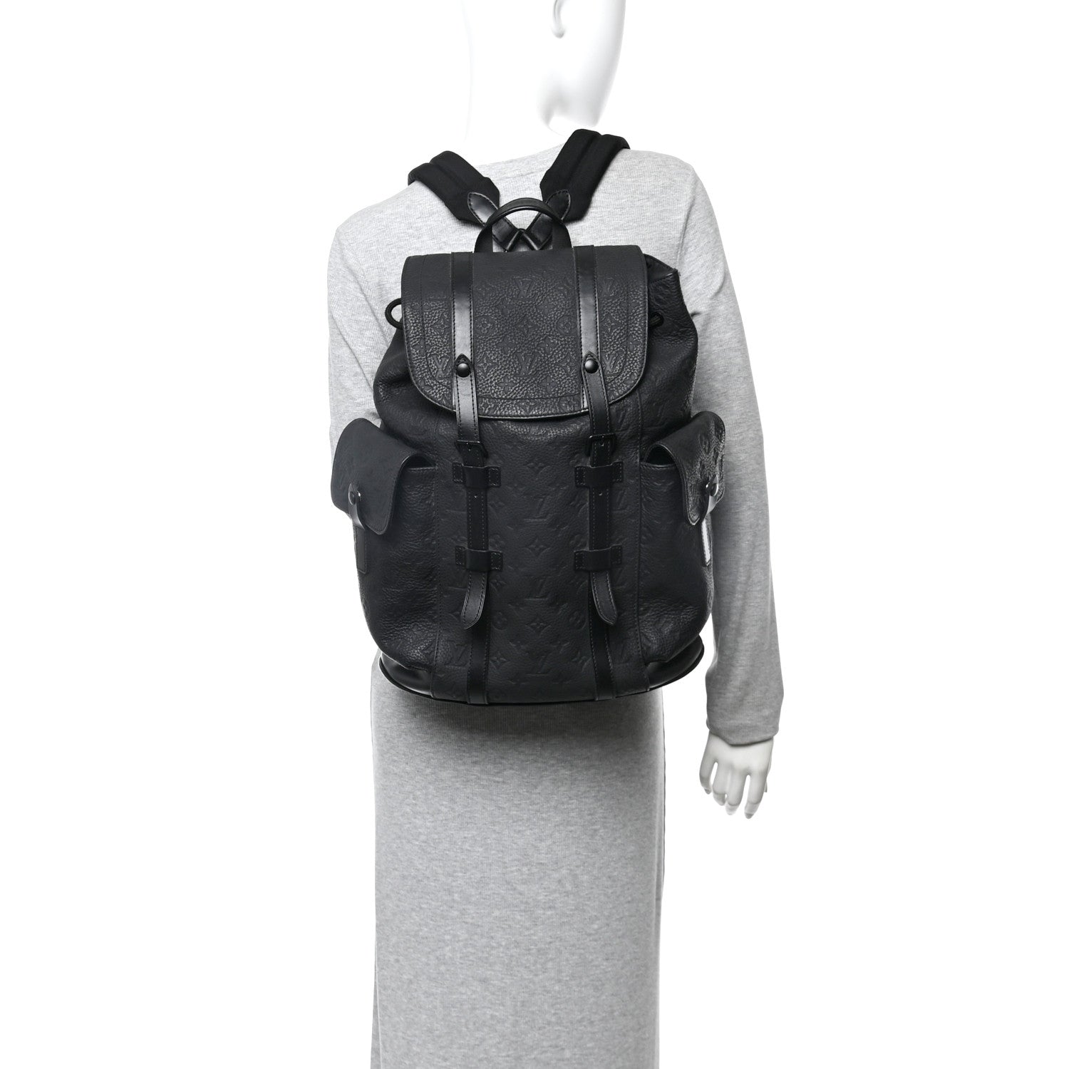 Louis Vuitton Taurillon Monogram Christopher PM Backpack Black 2 of 11