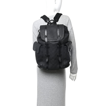 Louis Vuitton Taurillon Monogram Christopher PM Backpack Black 2 of 11