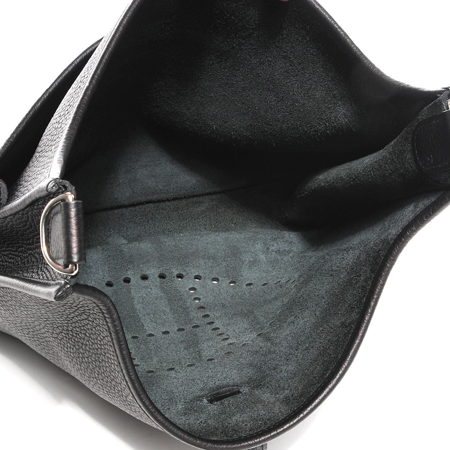 Hermes Taurillon Clemence Evelyne III GM Black 5 of 17