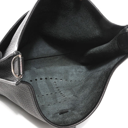 Hermes Taurillon Clemence Evelyne III GM Black 5 of 17
