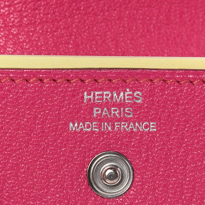 Hermes Chevre Mysore Post It Notepad Holder PM Rose Shocking 6 of 7