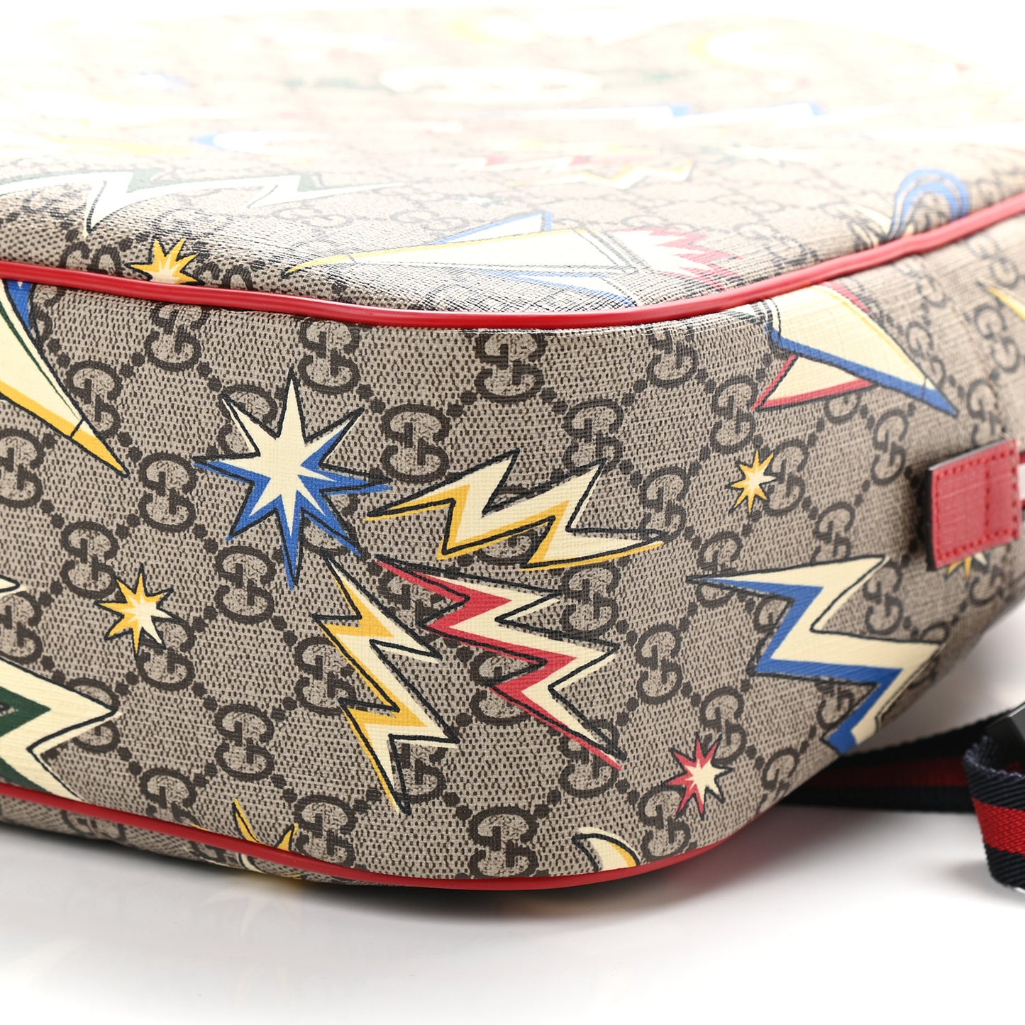 GG Supreme Monogram Space Web Childrens Dome Backpack Multicolor