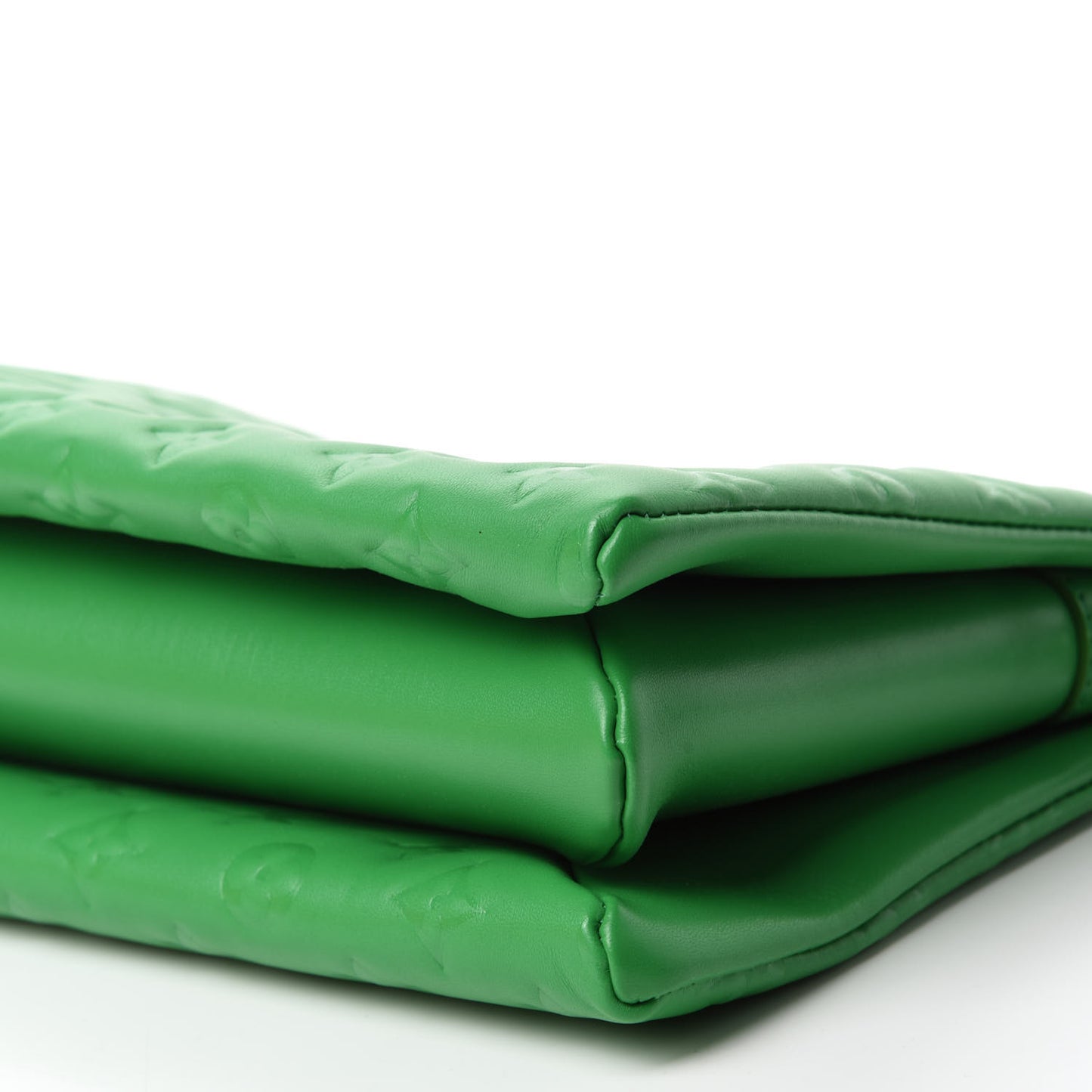 Lambskin Embossed Monogram Coussin PM LV Motion Green