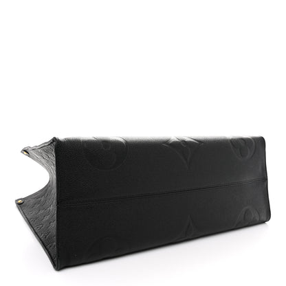 Louis Vuitton Empreinte Monogram Giant Onthego GM Black 4 of 11