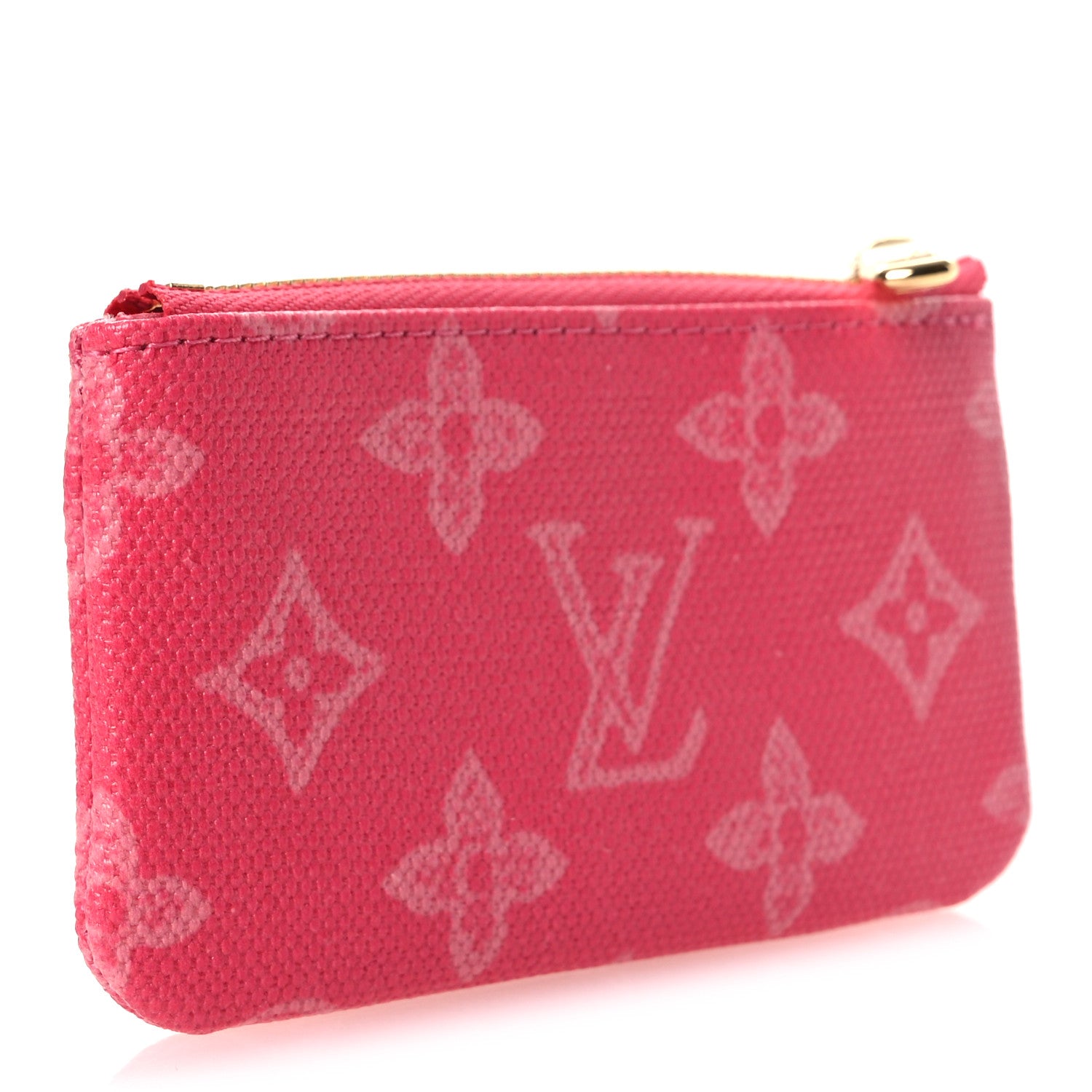 Louis Vuitton Monogram Origine Key Pouch Rose Ruban 3 of 8