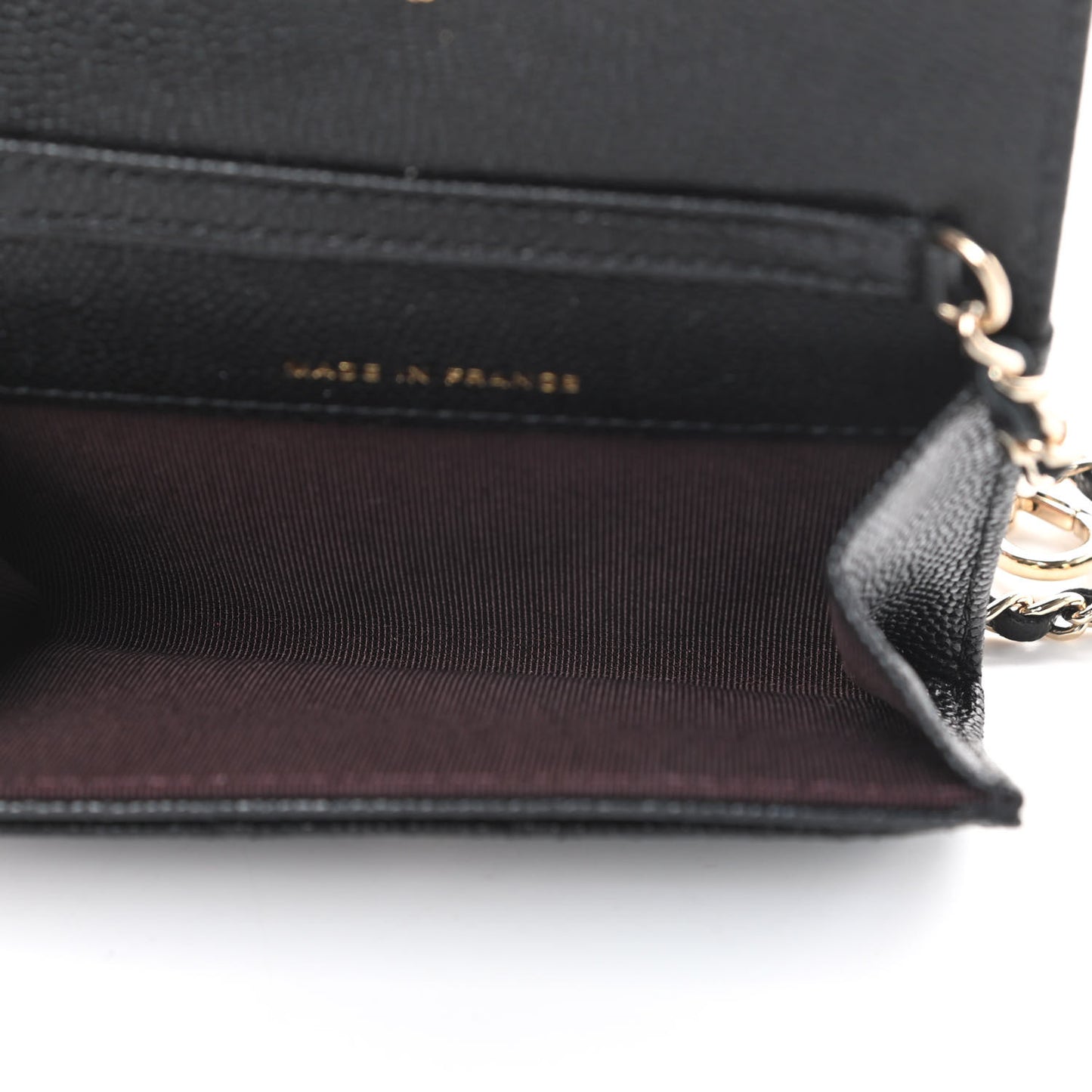 Caviar Quilted Belt Bag Black