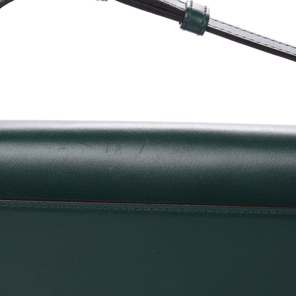 Gucci Smooth Calfskin Small Zumi Top Handle Shoulder Bag Vintage Green 10 of 11