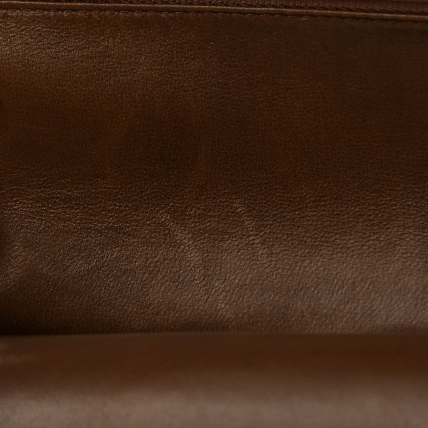 Chanel Lambskin Quilted Medium Double Flap Brown 12 of 12