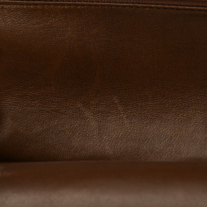 Chanel Lambskin Quilted Medium Double Flap Brown 12 of 12