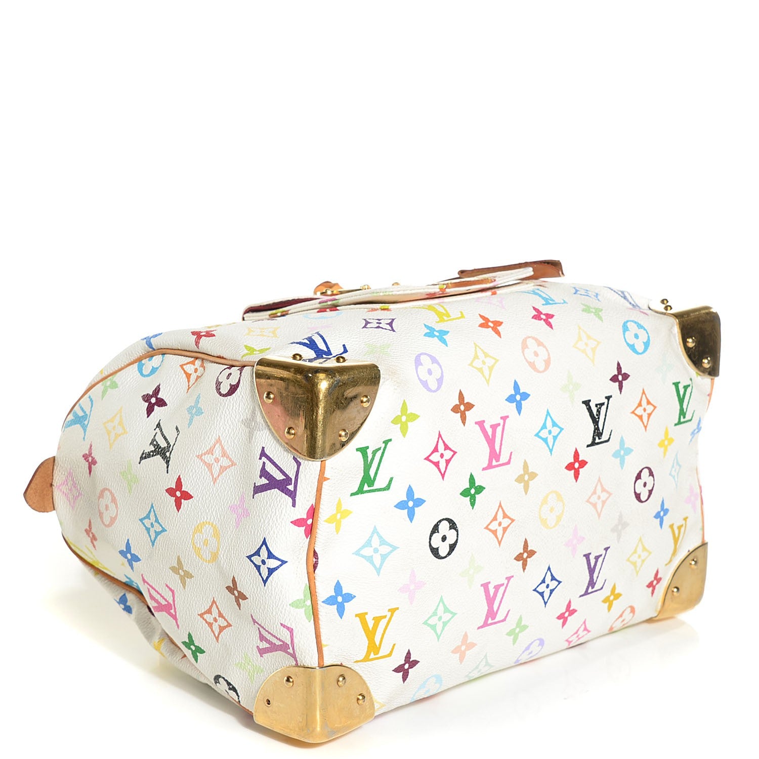 Louis Vuitton Monogram Multicolor Speedy 30 White 4 of 7
