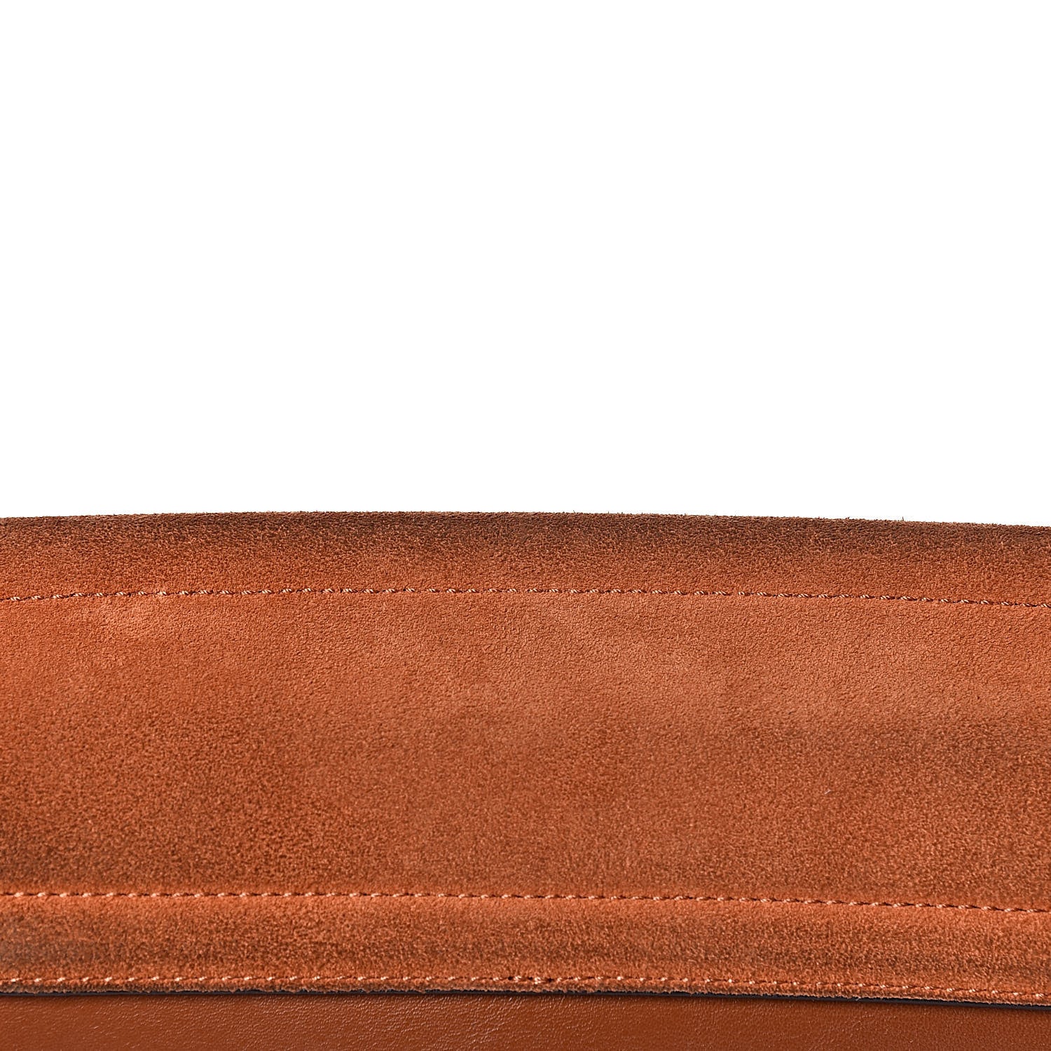 Chloe Suede Calfskin Medium Faye Shoulder Bag Tobacco 12 of 19