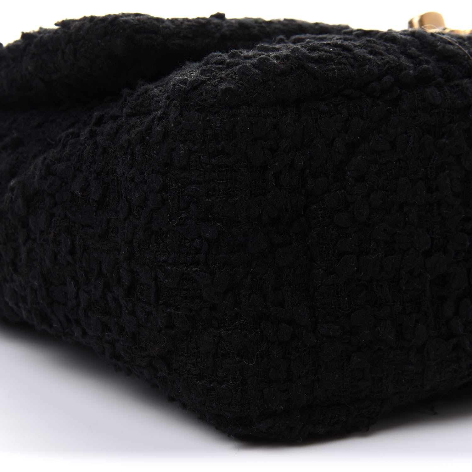 Chanel Tweed Quilted Medium Chanel 19 Flap Black 9 of 11