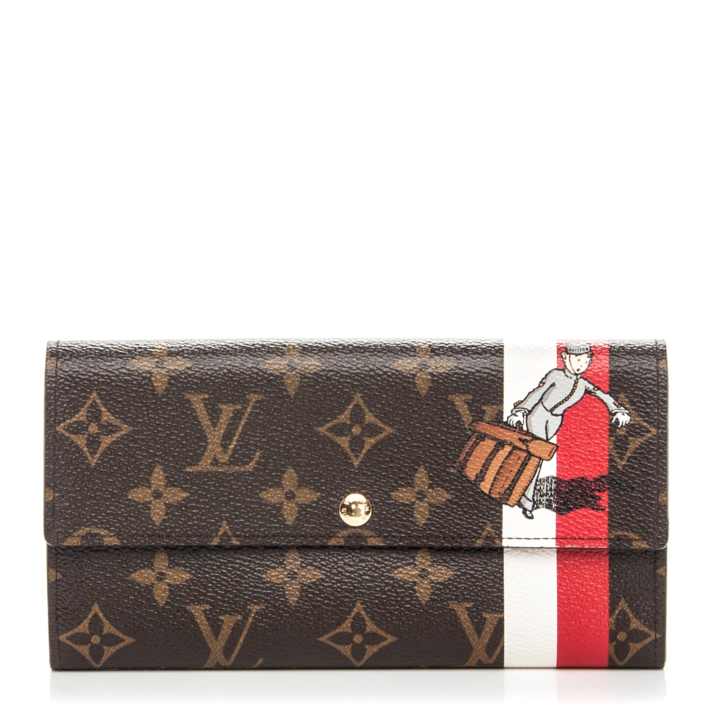 Monogram Groom Sarah Wallet