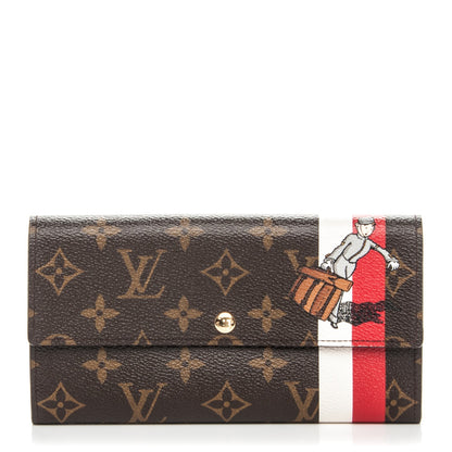 Louis Vuitton Monogram Groom Sarah Wallet 1 of 7