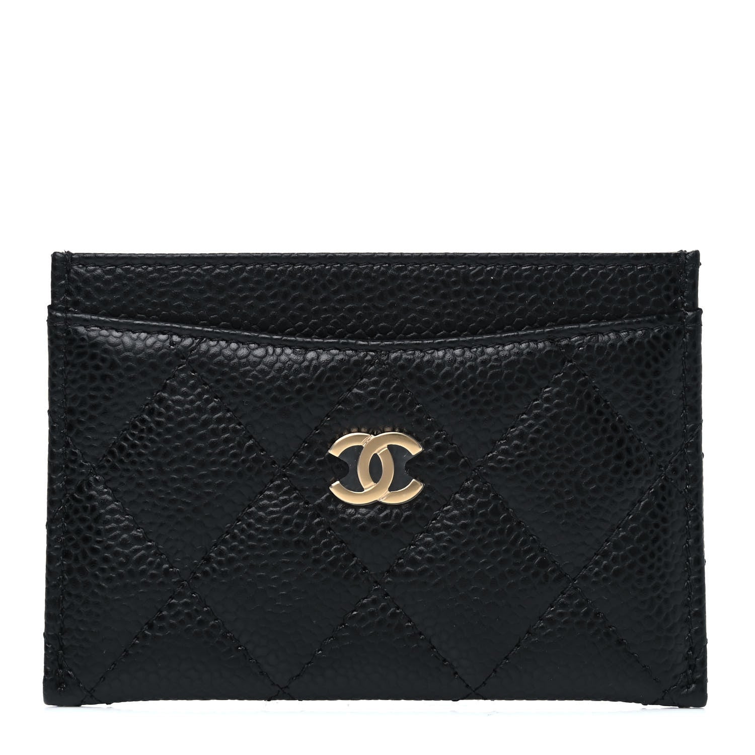 Chanel Caviar Quilted Card Holder Black 1 of 4