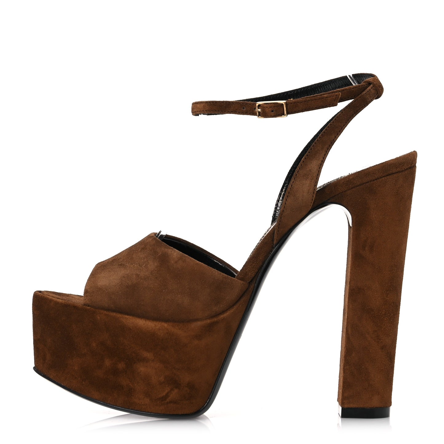Suede Jodie 95 Tanouk Platform Sandals 36.5 Land