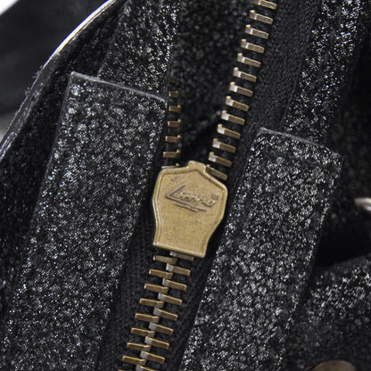 Balenciaga Metallic Craquele Calfskin Classic Hardware City Black 9 of 10