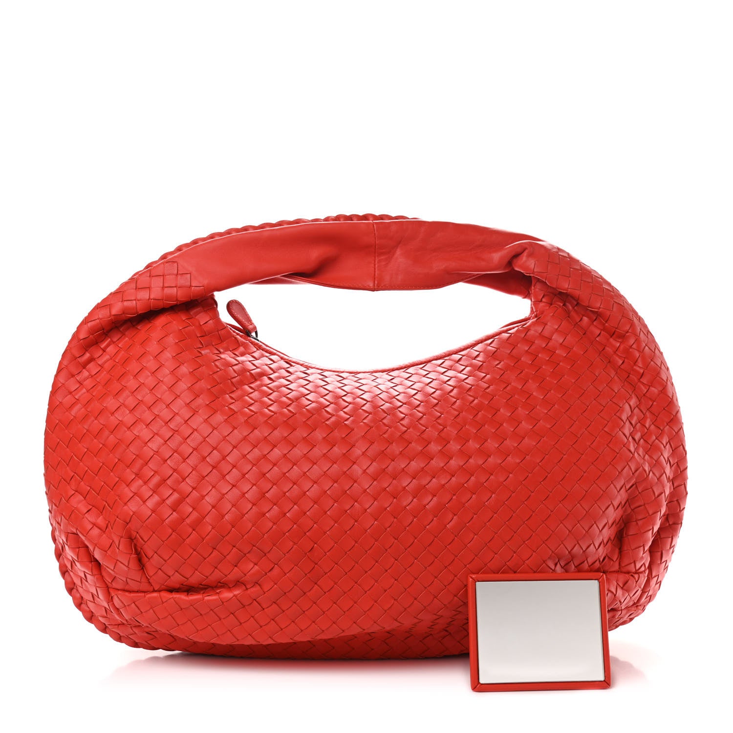 Bottega Veneta Nappa Intrecciato Large Belly Veneta Hobo Corniola 1 of 11