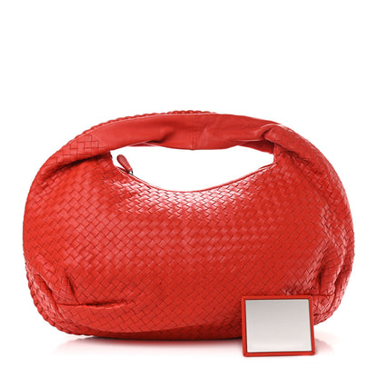 Bottega Veneta Nappa Intrecciato Large Belly Veneta Hobo Corniola 1 of 11