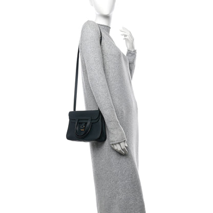 Hermes Taurillon Clemence Halzan 25 Vert Cypress 2 of 10