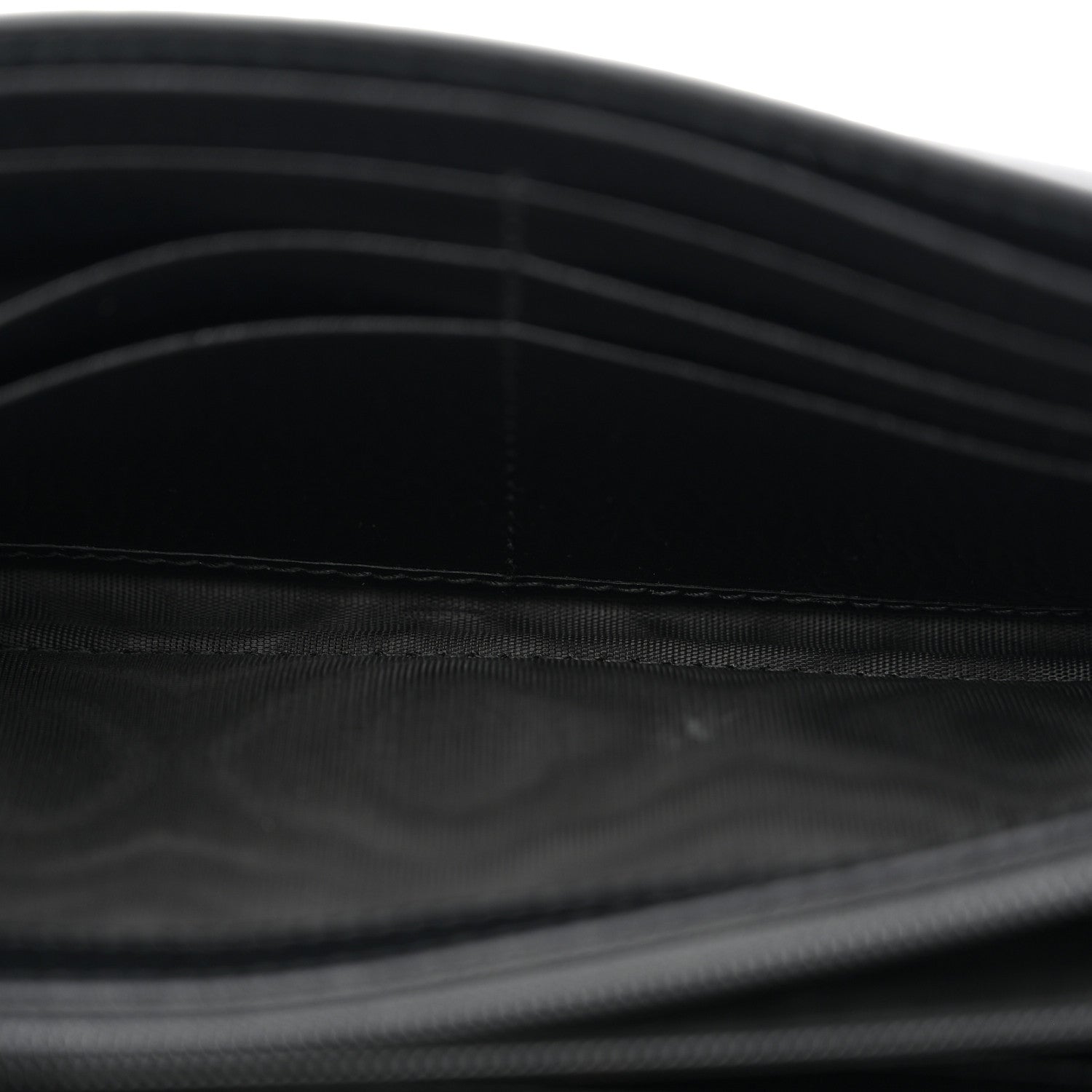 Gucci Dollar Calfskin GG Supreme Monogram GG Marmont Continental Wallet Black Beige Ebony 5 of 9