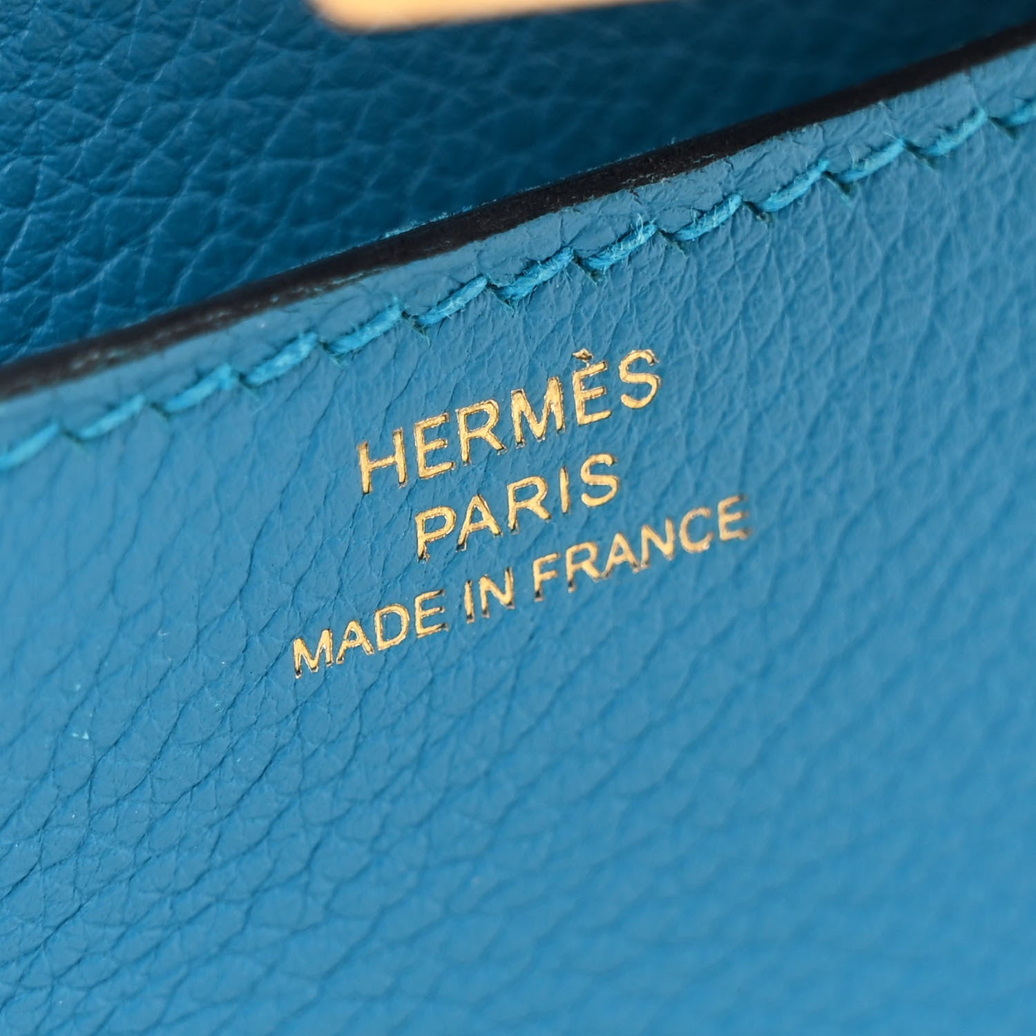 Hermes Evercolor Constance 18 Bleu Frida 7 of 17