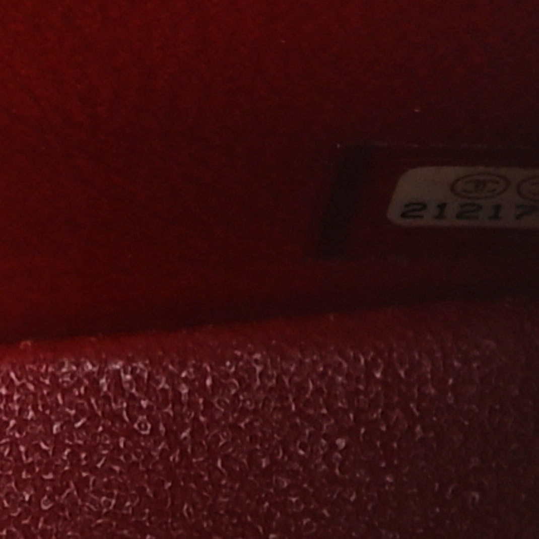 Lambskin Quilted Mini Rectangular Flap Red