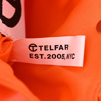 Telfar Vegan Leather Small Shopping Bag Orange 7 of 10