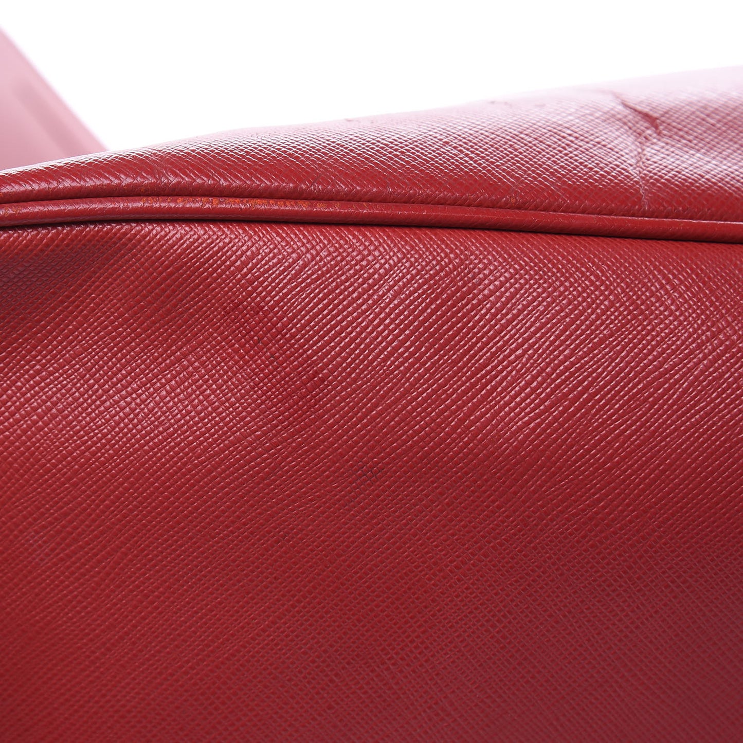 Saffiano Lux Large Tote Fuoco