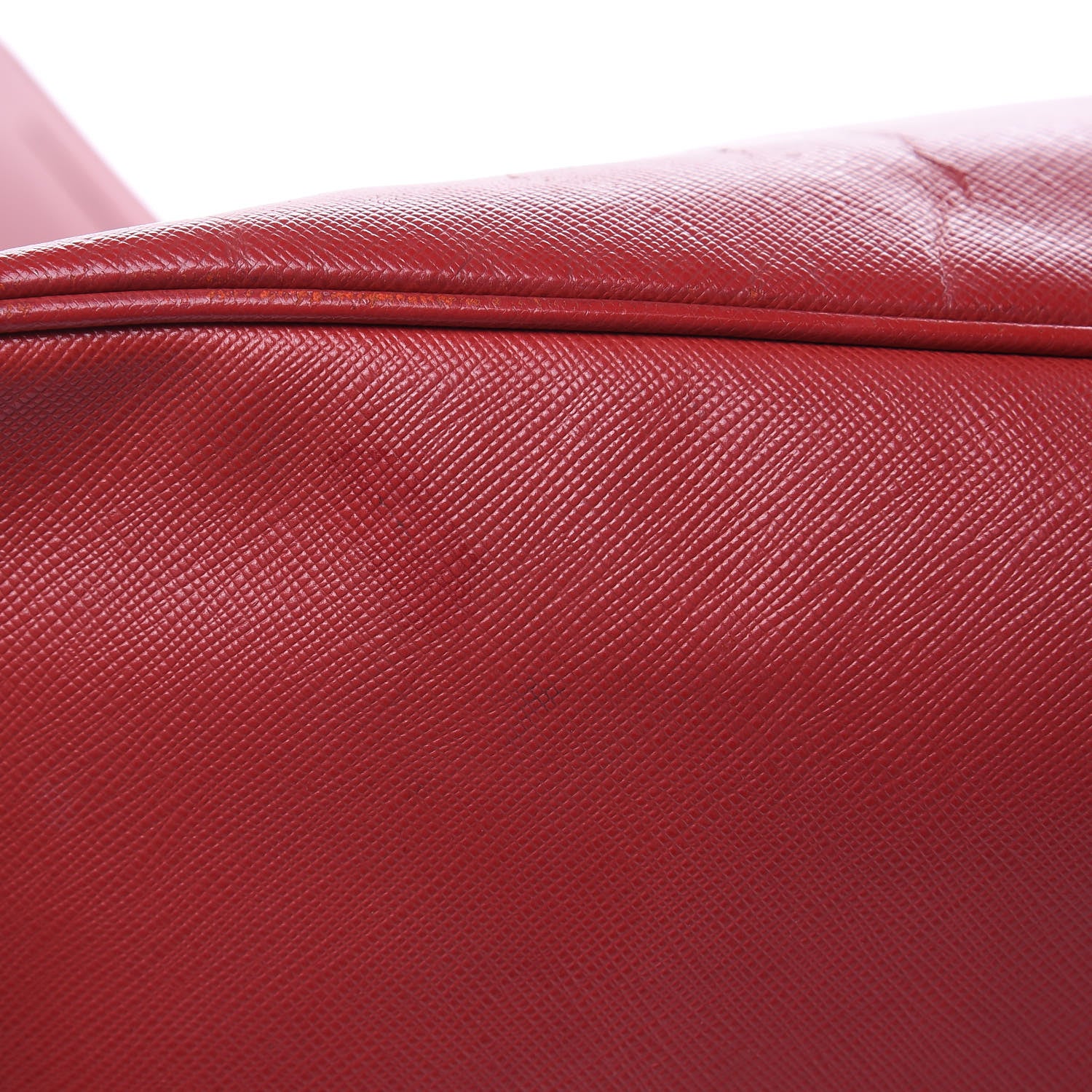 Prada Saffiano Lux Large Tote Fuoco 11 of 24