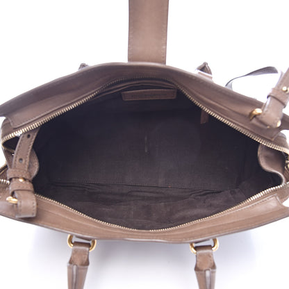 Saint Laurent Sheepskin Small Cabas ChYc Brown 5 of 17
