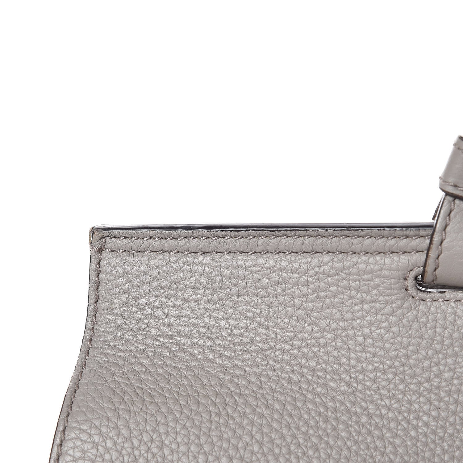Gucci Cellarius Calfskin Large Bamboo Daily Top Handle Bag Storm Grey 17 of 18
