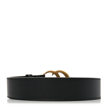Gucci Calfskin Double G 30mm Belt 90 36 Black 2 of 4