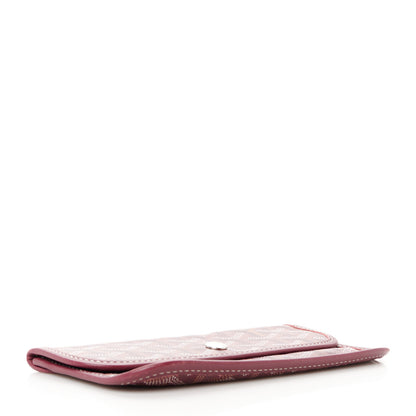 Goyard Goyardine Saint Louis Pouch Burgundy 4 of 7