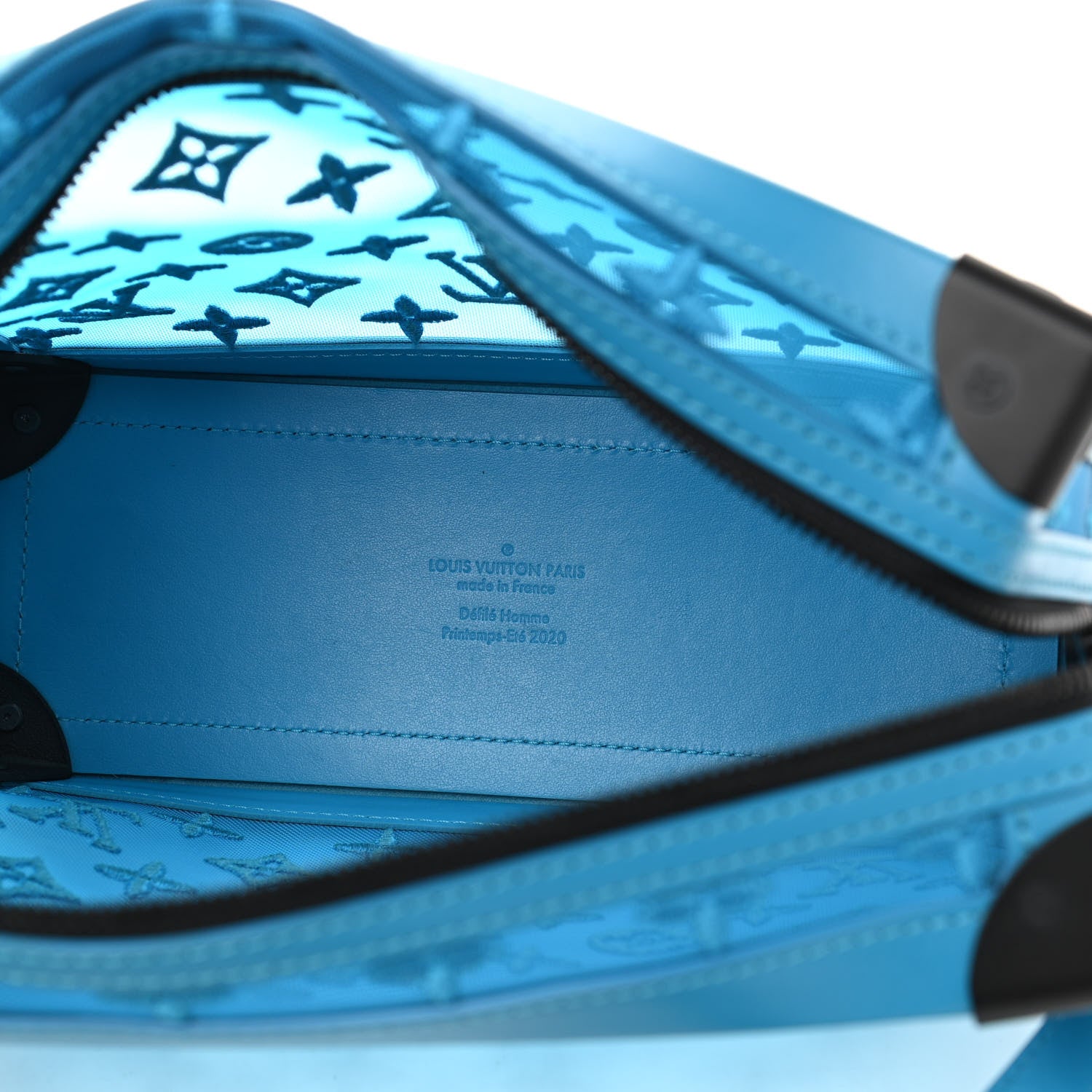 Louis Vuitton Monogram See Through Soft Trunk Turquoise 5 of 11