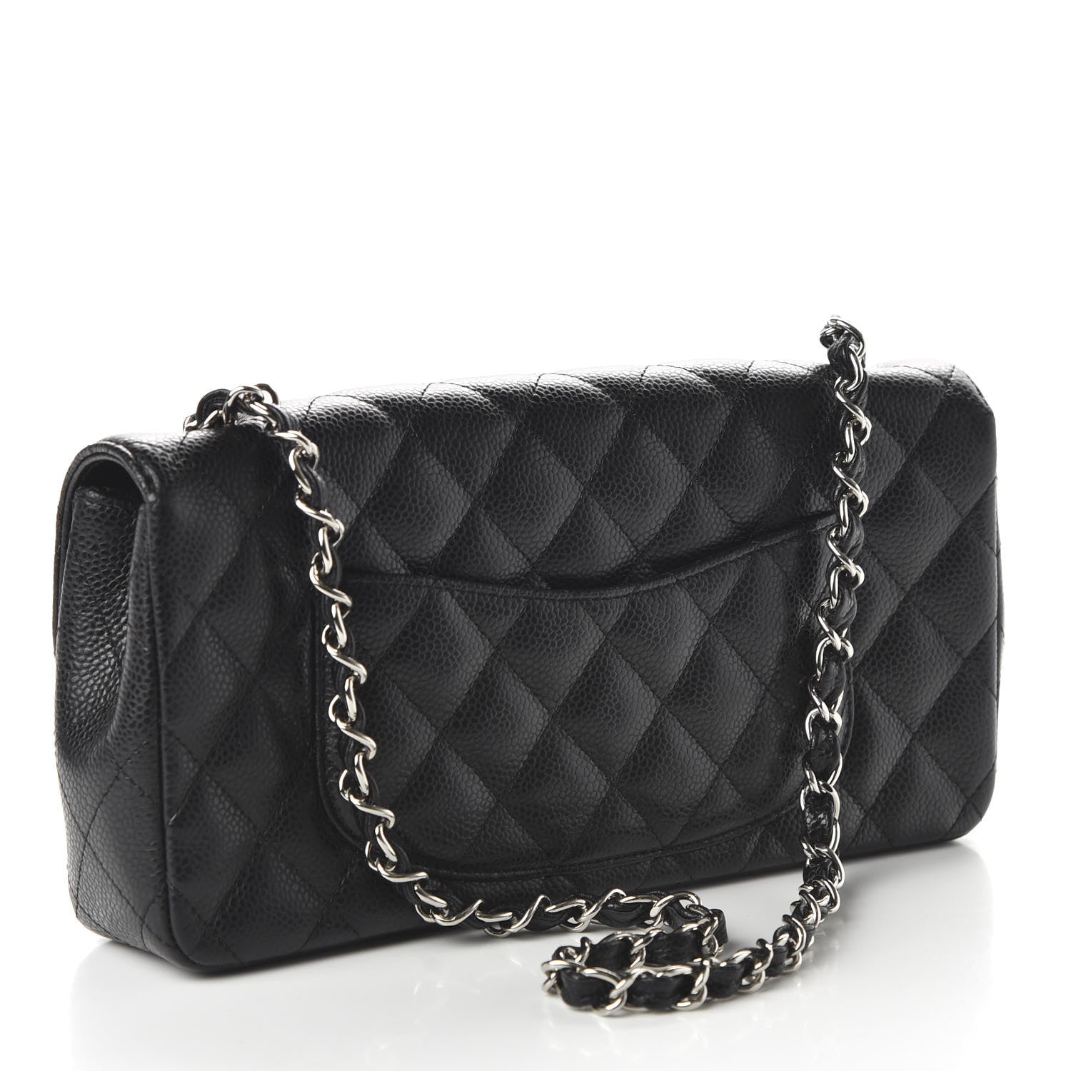 Chanel Caviar Quilted East West Flap Black 3 of 10