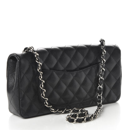 Chanel Caviar Quilted East West Flap Black 3 of 10