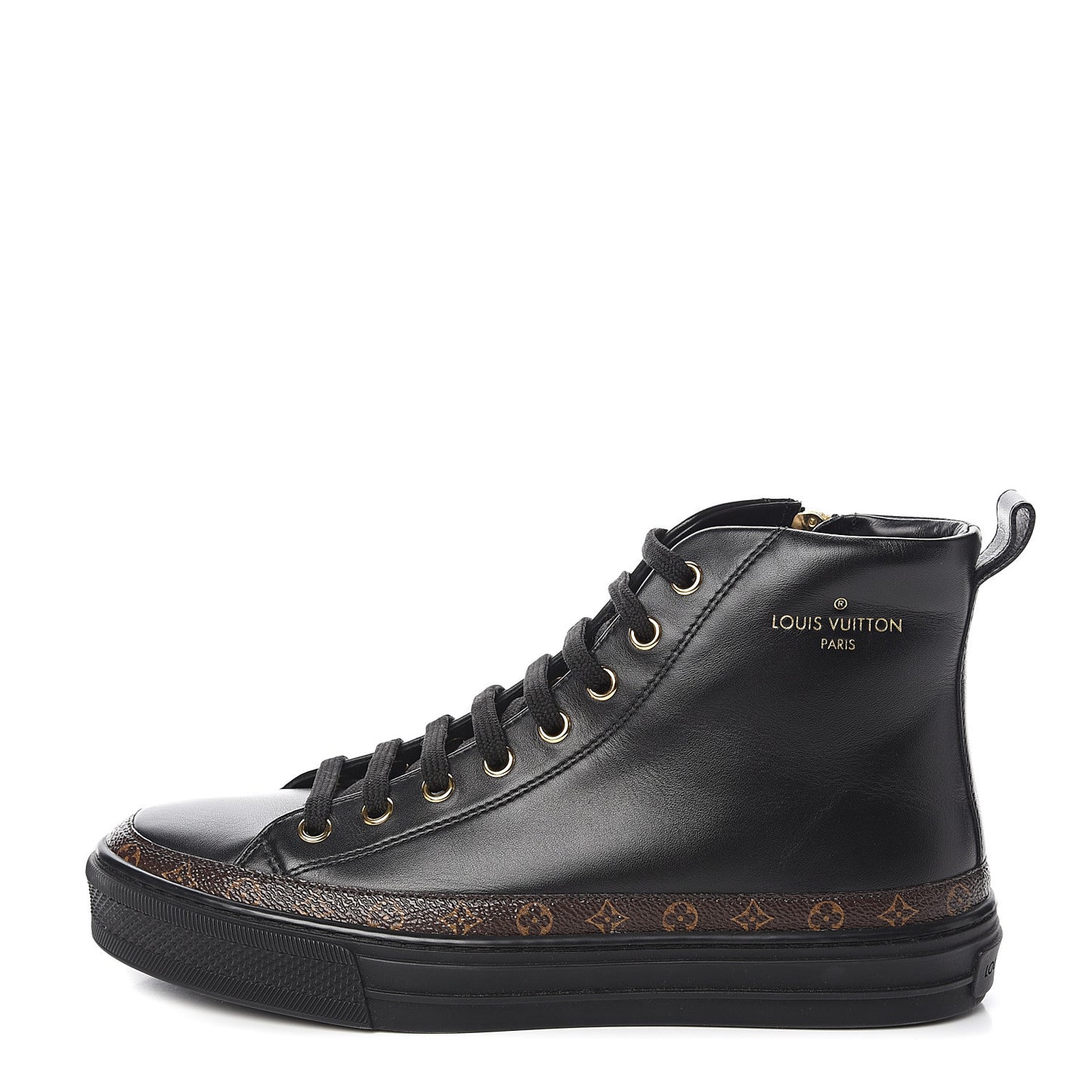 Monogram Stellar Sneaker Boots 36 Black
