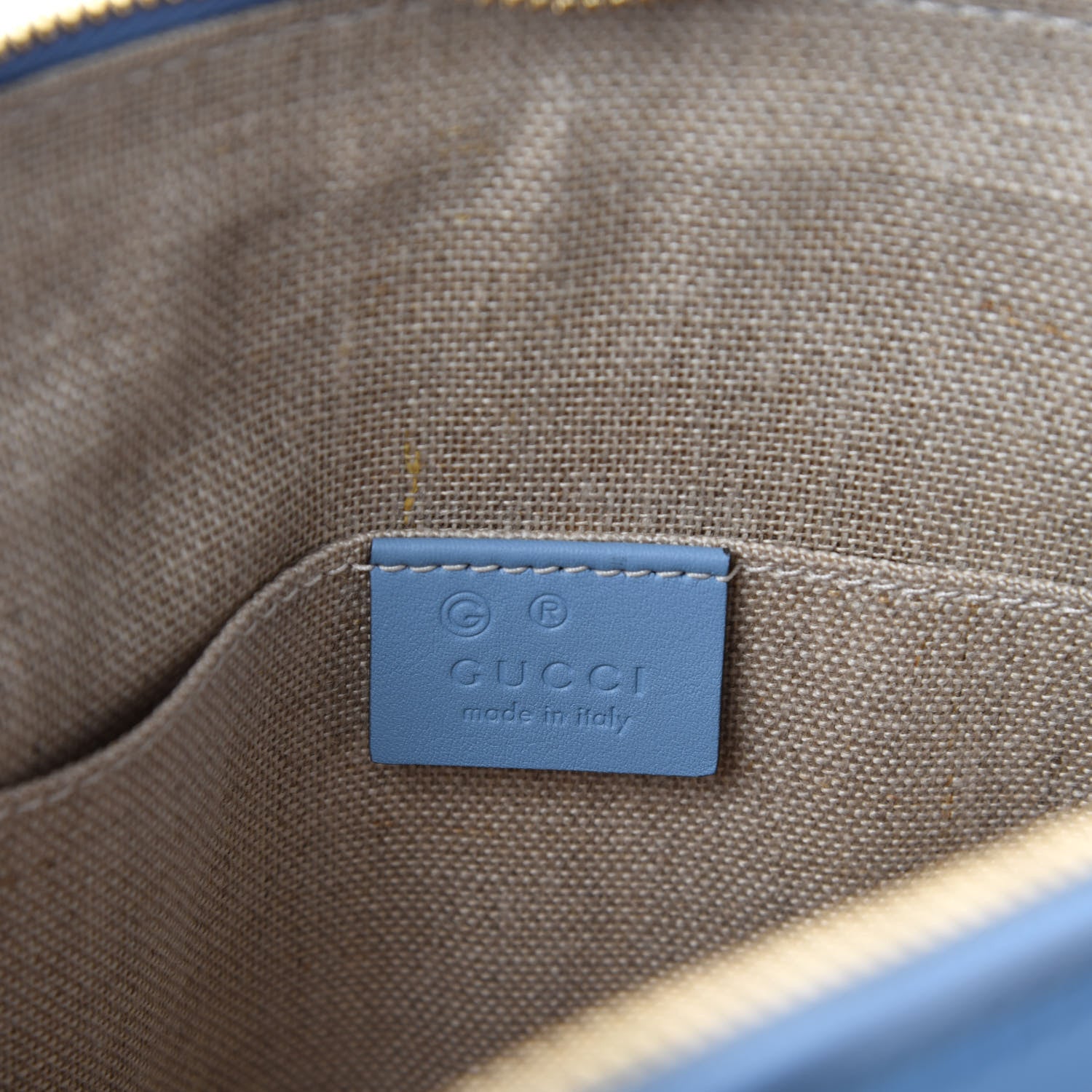 Gucci Microguccissima Mini Dome Bag Mineral Blue 9 of 11